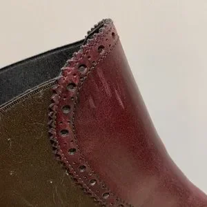Dolce & Gabbana | Shoes | Dolce Gabbana Burgundy Square Toe  display picture 3